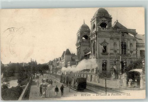 Royan 1908 Casino de Foncillon Eisenbahn