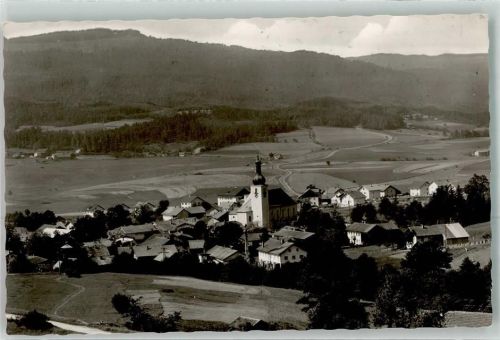 Arnbruck mit Pfarrkirche St. Bartholomäus