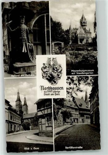 Nordhausen Meyenburgmuseum Rathaus Roland Barfüßerstraße