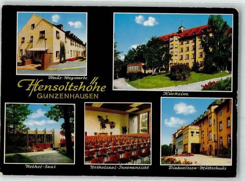Gunzenhausen Kurheim Bethel-Saal Diakonissen-Mütterhaus Heroltshöhe