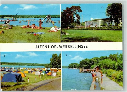 Altenhof Freibad Süßer Winkel FDGB- Erholungsheim Strandpavillon Werbellinsee