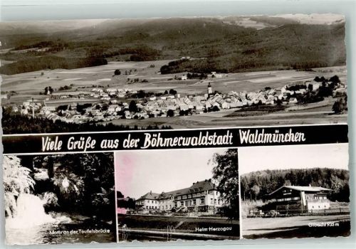 Waldmünchen Böhmerwaldstadt Teufelsbrücke Heim Herzogau Schwimmbad