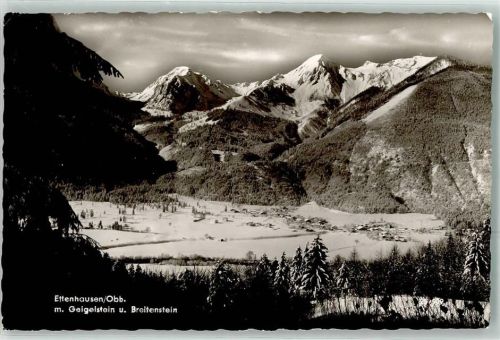 Ettenhausen Geigelstein Breitenstein Winter