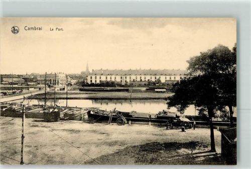 Cambrai Le Port Schiff Hafen