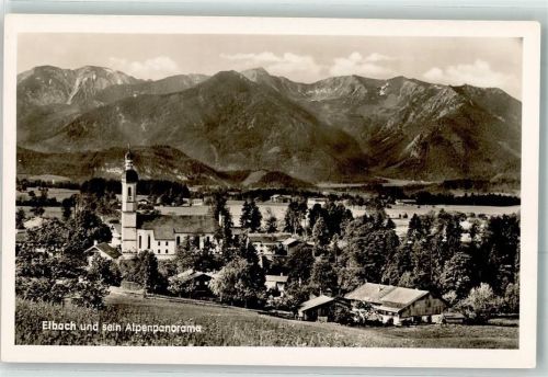 Elbach KircheSt. Andreas Alpenpanorama