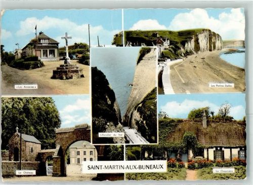 76450 Saint-Martin-aux-Buneaux - les Accacias les Petites Dalles la Chaumiere le Chateau l`Escalier du Val
