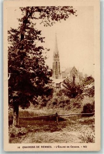 Rennes l`Eglise de Cesson