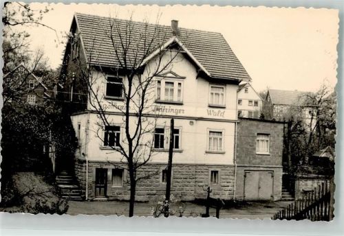 Winterstein Gasthaus Thüringer Wald Ort lt. Fotograf