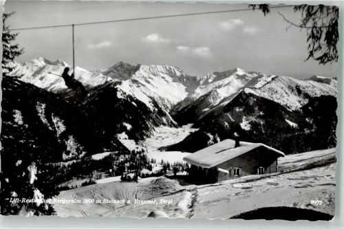 Steinach Lift Restaurant Bergeralm 1600 m Schnee Winter