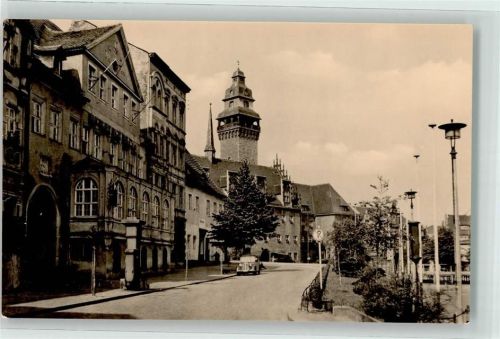 Zeitz Friedensplatz Oldtimer