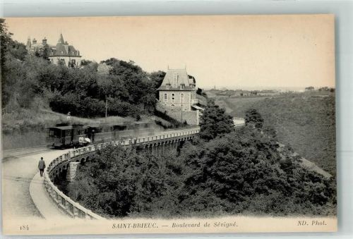 Saint-Brieuc Boulevard de Sevigne Eisenbahn