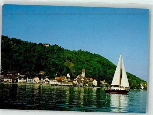 Bodman Schloss Frauenberg Ruine Altbodman Segelboot