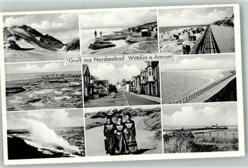Wittdün Strand Strandpromenade Dünen Dampfstelle