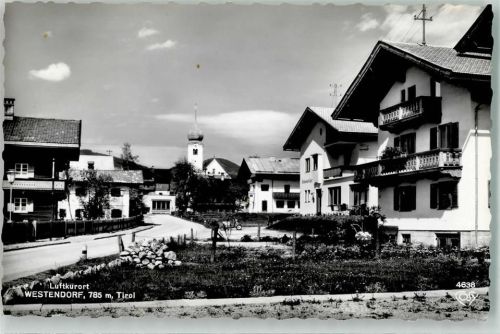 Westendorf 1964 Dorfstraße
