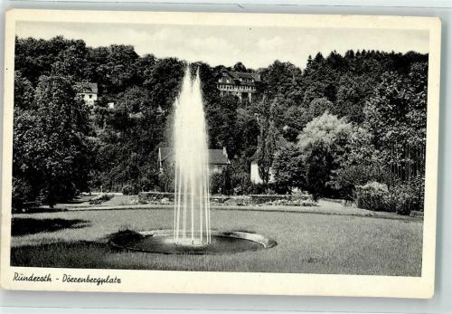 Ründeroth Dörrenbergplatz Springbrunnen