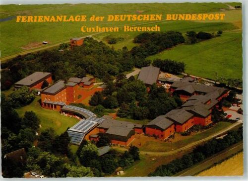 Berensch Fliegeraufnahme Fliegeraufnahme der Deutschen Bundespost Cuxhaven