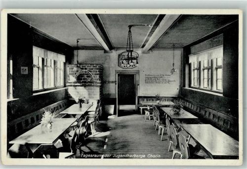 Chorin 1937 Jugendherberge Tagungsraum