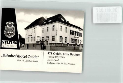 Oelde Bahnhofshotel Oelde Kalender