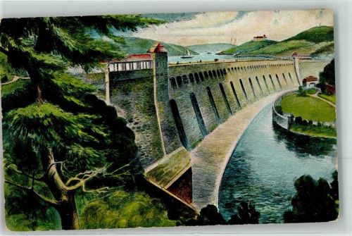 Waldeck Edertalsperre Staumauer