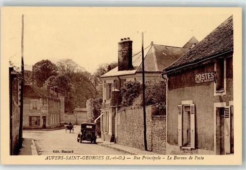 Auvers-Saint-Georges Rue Principale Le Bureau de Poste Auto