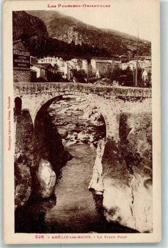 els Banys d'Arles la Vieox Pont Amélie-les-Bains-Palalda