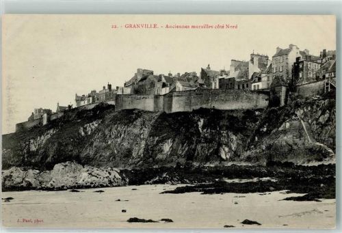 Granville Anciennes murailles cote Nord