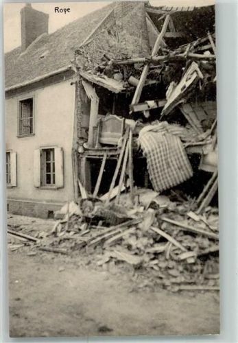 80700 Roye - zerstörtes Haus