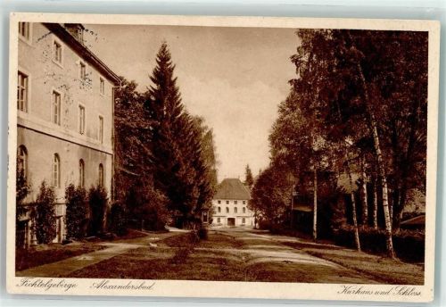Bad Alexandersbad Kurhaus Schloss Fichtelgebirge
