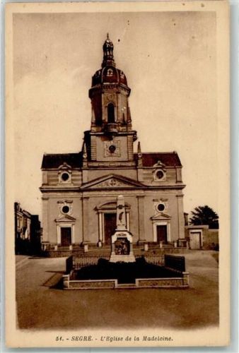 Segre l`Eglise de la Madeleine Kriegerdenkmal