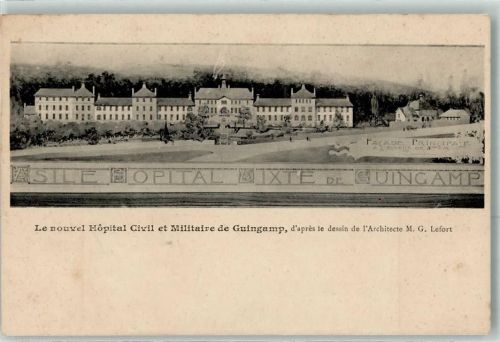22200 Guingamp 1914 - le nouvel Hopital Civil et Militaire