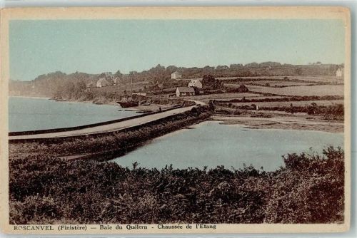 29570 Roscanvel Gebrauchsspuren Baie du Quelern Chaussee du l`Etang