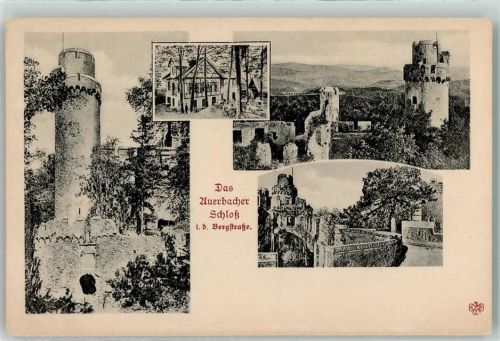 Auerbach Schloß Burgruine Auerbach