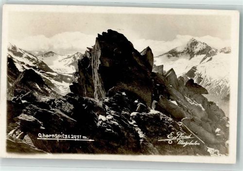 Edelhütte Ahornspitzen Foto Pfund Hüttenstempel