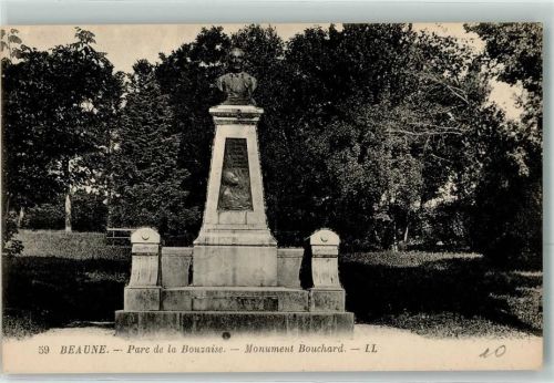 Beaune Parc de la Bouzaise Monument Bouchard