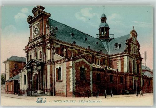 77300 Fontainebleau - Kirche Saint Louis