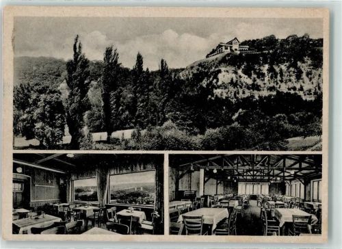 06628 O4801 Saaleck 1949 - Berggasthaus Himmelreich Hüttenstempel
