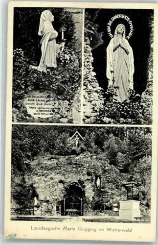 Maria Gugging Lourdes Grotte im Wienerwald