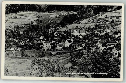 Gausbach im Murgtal vom Eulenberg