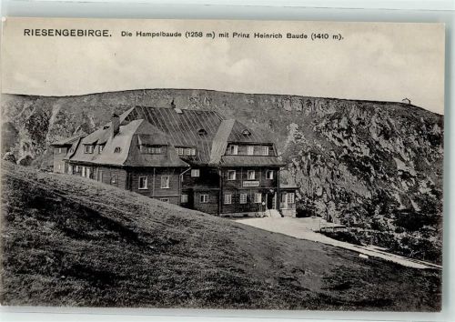 Hampelbaude 1906 Prinz Heinrich Baude