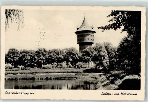Cuxhaven Parkanlage und Wasserturm