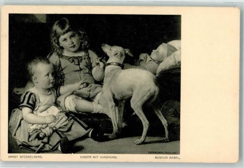 Basel Whippert Kinder sign. Ernst Stückelberg Museum No 1031