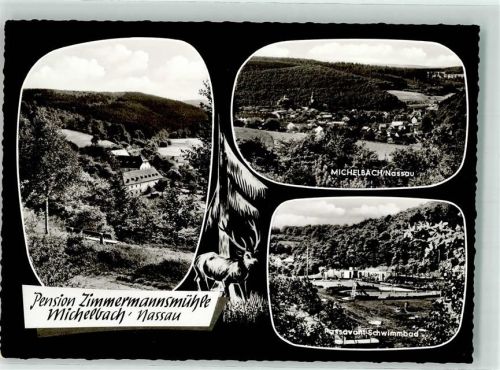 Michelbach Pension Zimmermannsmühle Schwimmbad