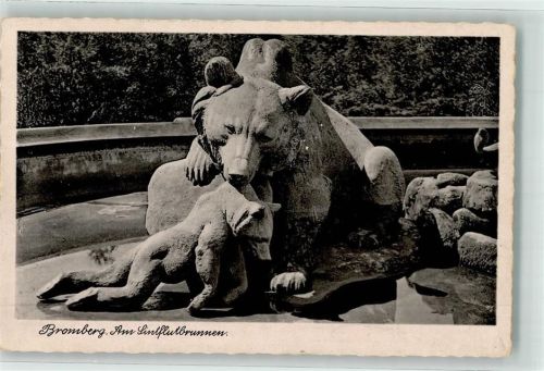 Bromberg Denkmal Sintflutbrunnen
