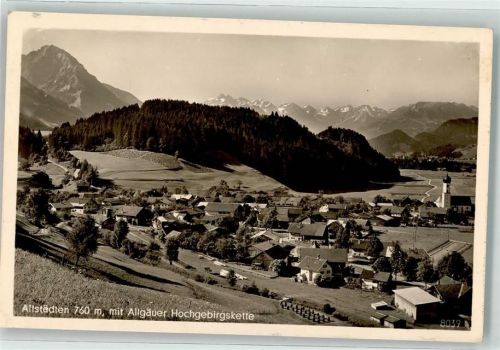 Altstädten Hochgebirgskette
