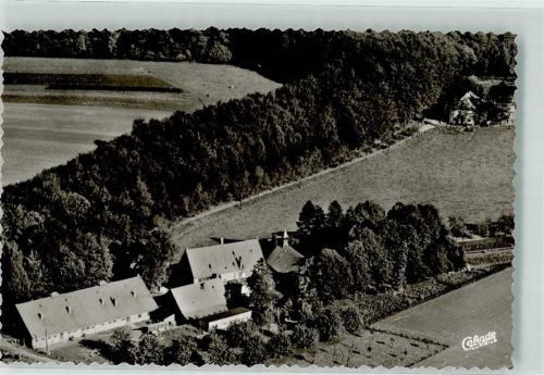 Nottuln Fliegeraufnahme Marienhof in den Baumbergen