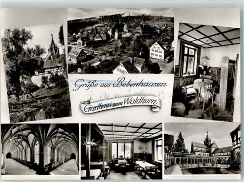 Bebenhausen Gasthaus Zum Waldhorn Kloster und Schloss Bebenhausen