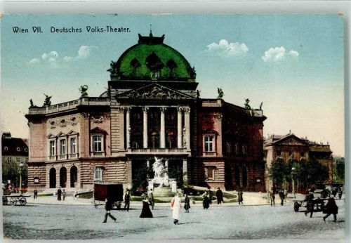 Wien WK II Deutsches Volkstheater