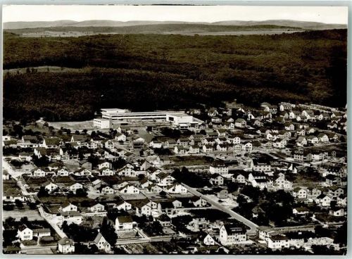 Hofheim 1965 Fliegeraufnahme von Hofheim