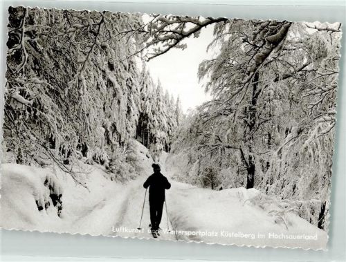 59964 W5789 Küstelberg Foto AK Winter