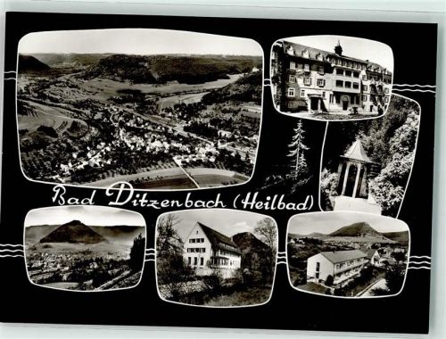 Bad Ditzenbach Kurheim Dr. Jung Sanatorium Kurhaus Brunnenhaus